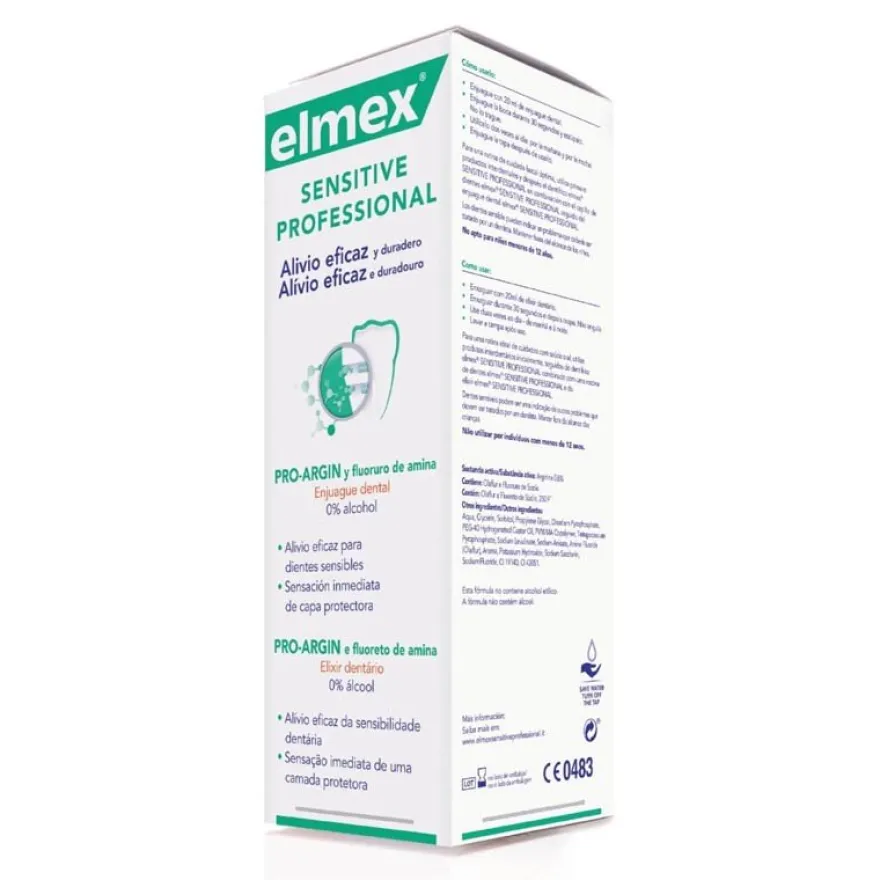 ELMEX Sensitive Profesional Enjuague Bucal 400ml