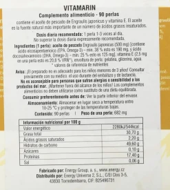 Energy Vitamarin 90 Perlas