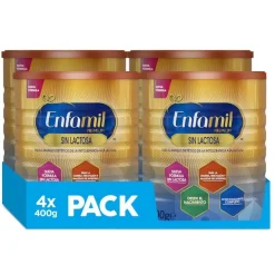ENFAMIL Sin Lactosa PACK 4x400gr