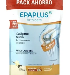 EPAPLUS Arthicare Colágeno + Silicio + Hialurónico + Magnesio Polvo Vainilla 668gr (60Días)