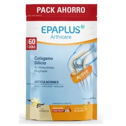 EPAPLUS Arthicare Colágeno + Silicio + Hialurónico + Magnesio Polvo Vainilla 668gr (60Días)