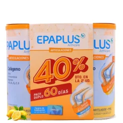 EPAPLUS Arthicare Colágeno + Silicio + Hialurónico + Magnesio Instant Limón DUPLO 2x330gr
