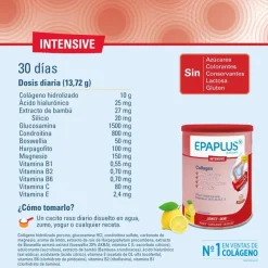 EPAPLUS Arthicare Intensive Colágeno Polvo sabor Limón 288gr