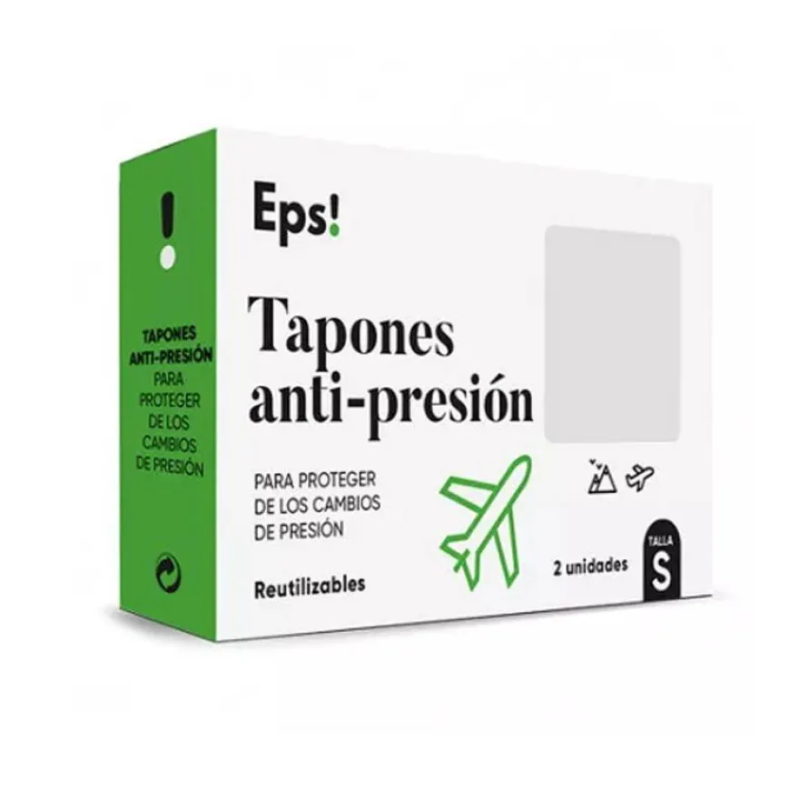 Eps! Tapones Anti-presión Talla S 2 unidades