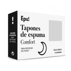 Eps! Tapones de Espuma Comfort Talla Única 6 unidades