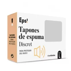 Eps! Tapones de Espuma Discret Talla L 6 unidades