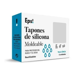 Eps! Tapones de Silicona Moldeable Talla Única 6 unidades