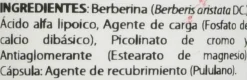Equisalud Holomega Berberina Con Acido Lipoico 50 Cápsulas