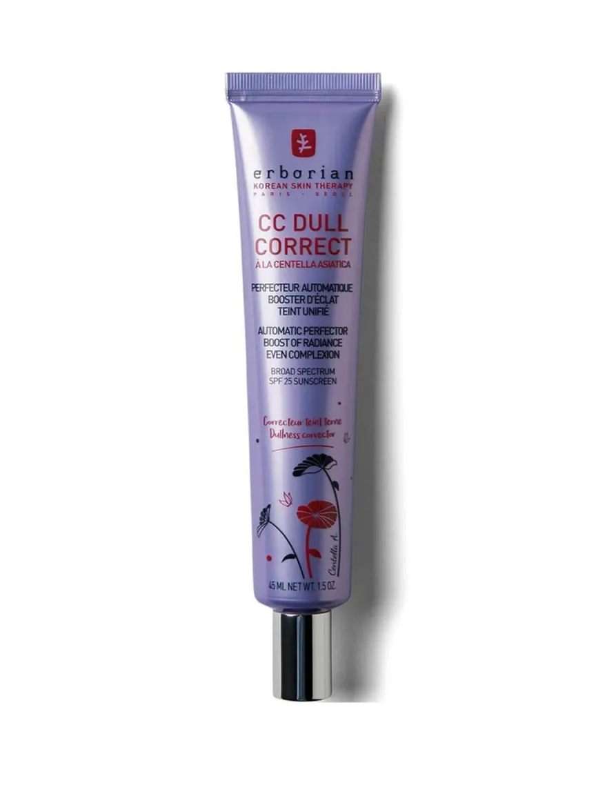 Erborian CC Dull Correct Corrector iluminador de tono violeta con PFS25 45ml