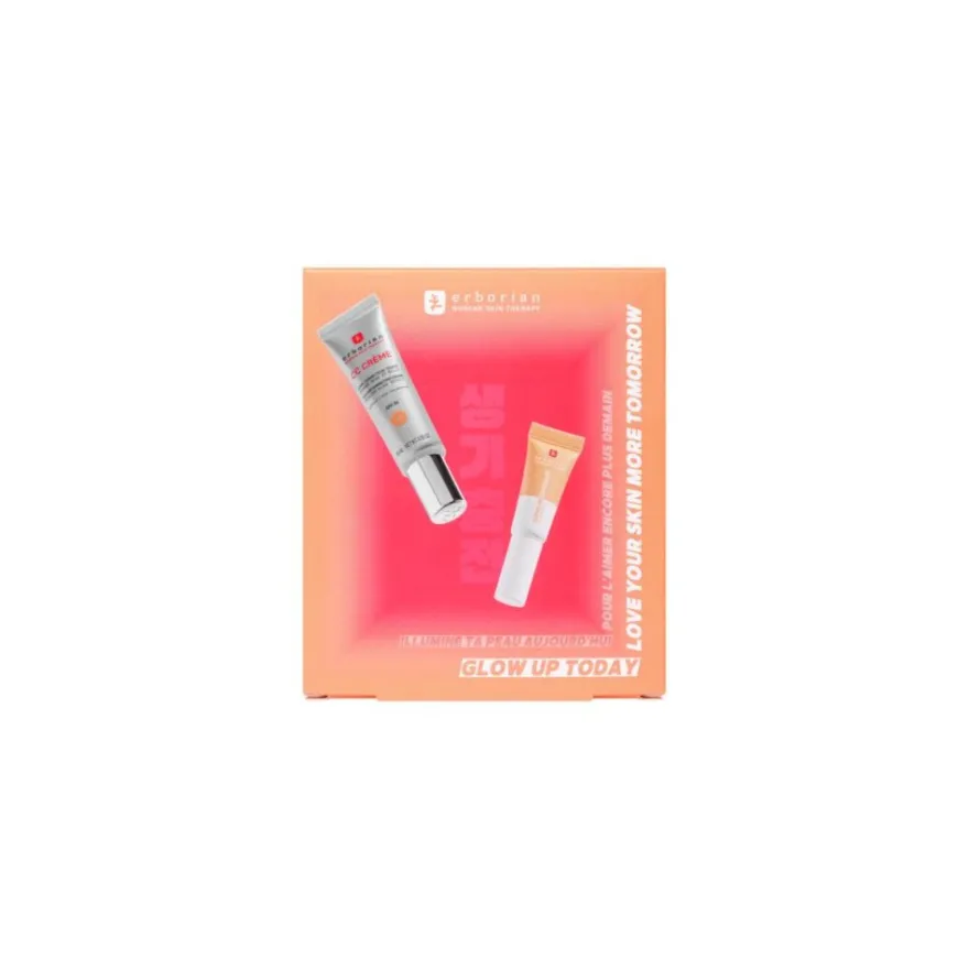 Erborian Kit CC Cream Doré 15 ml + Super BB Concealer Doré 5 ml
