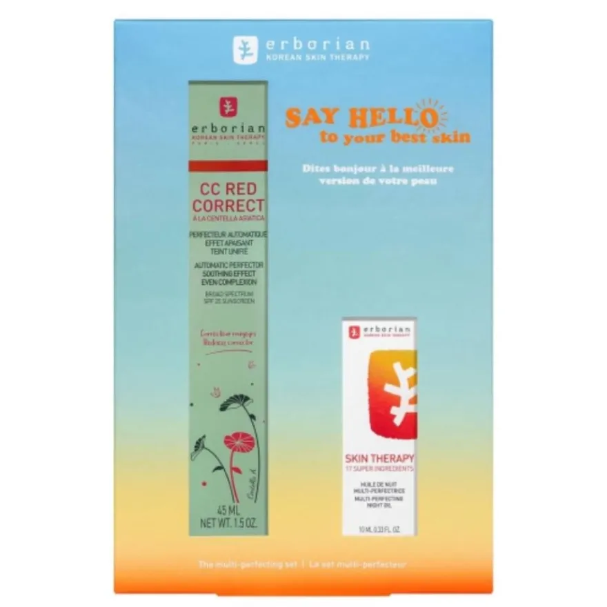 Erborian Kit Skin Therapy 10 ml + CC Red Correct 45 ml