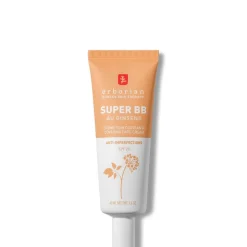 Erborian Super BB Cream - Base de maquillaje correctora de alta cobertura con FPS20 para piel irregular Tono Doré 40ml