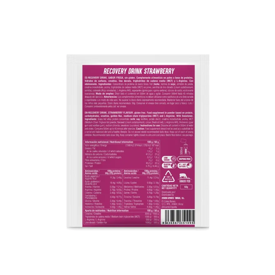 226ERS Recovery Drink Strawberry 50g