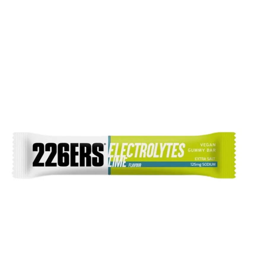 226ERS Vegan Gummy Bar Pectina Electrolyte Lime 30g
