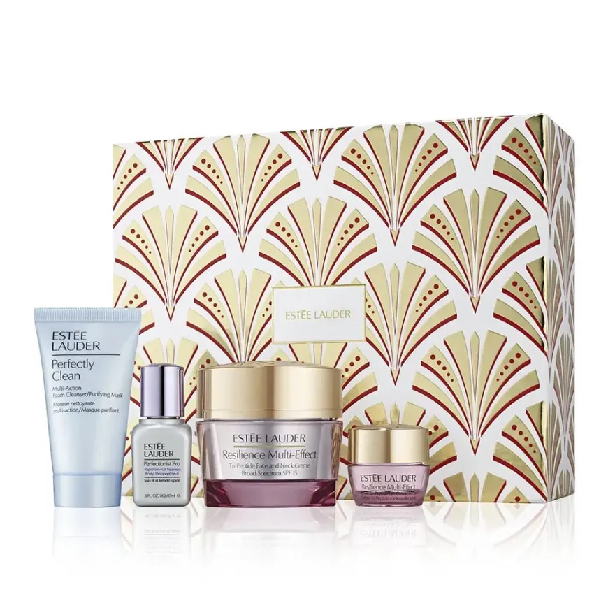 Estée Lauder Resilience Multi Effect Set De Cuidado Facial 4 Uds.