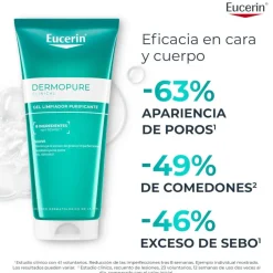Eucerin DermoPure Clinical Gel Limpiador Purificante 200 ml