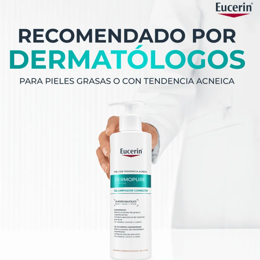 Eucerin DermoPure Clinical Gel Limpiador Corrector 150 ml
