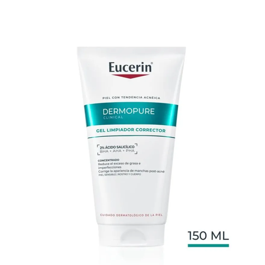 Eucerin DermoPure Clinical Gel Limpiador Corrector 150 ml