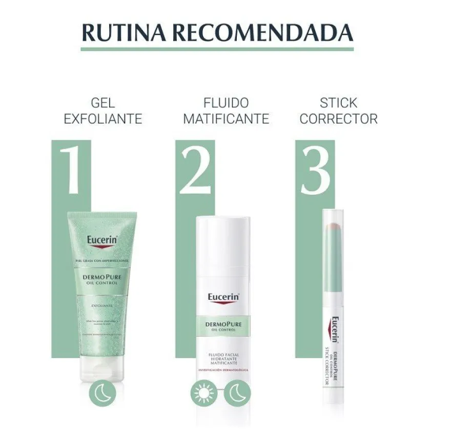 Eucerin DermoPure Oil Control Exfoliante para el Acné 100ml