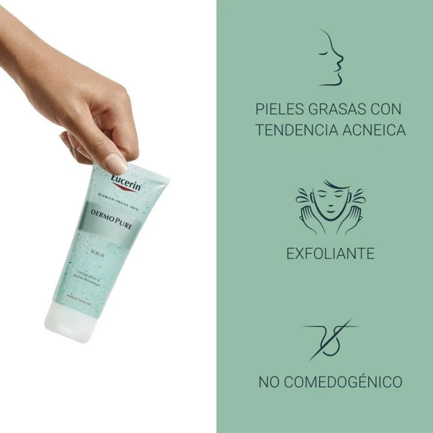 Eucerin DermoPure Oil Control Exfoliante para el Acné 100ml