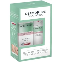 Eucerin DermoPure Sérum Triple Efecto 40ml + Gel Limpiador Concentrado Triple Efecto 75ml【Pack Navidad】