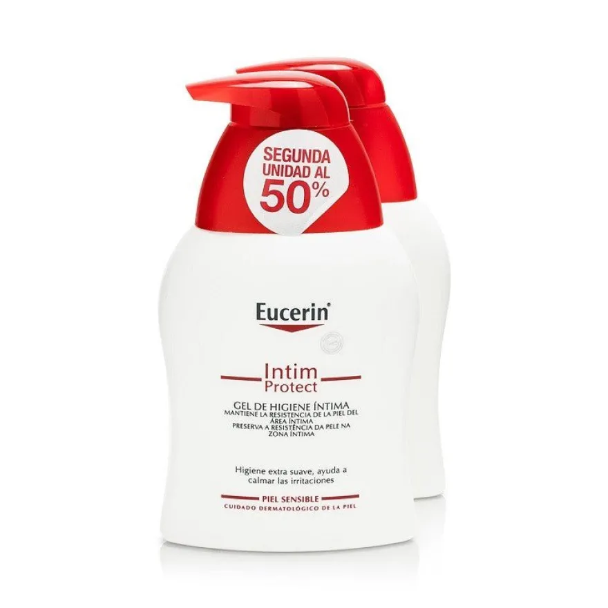 EUCERIN Gel Higiene Íntima pH5 Piel Sensible DUPLO 2x250ml