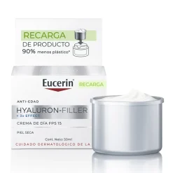 EUCERIN Hyaluron-Filler Día SPF15 Piel Seca Recarga Refill 50ml