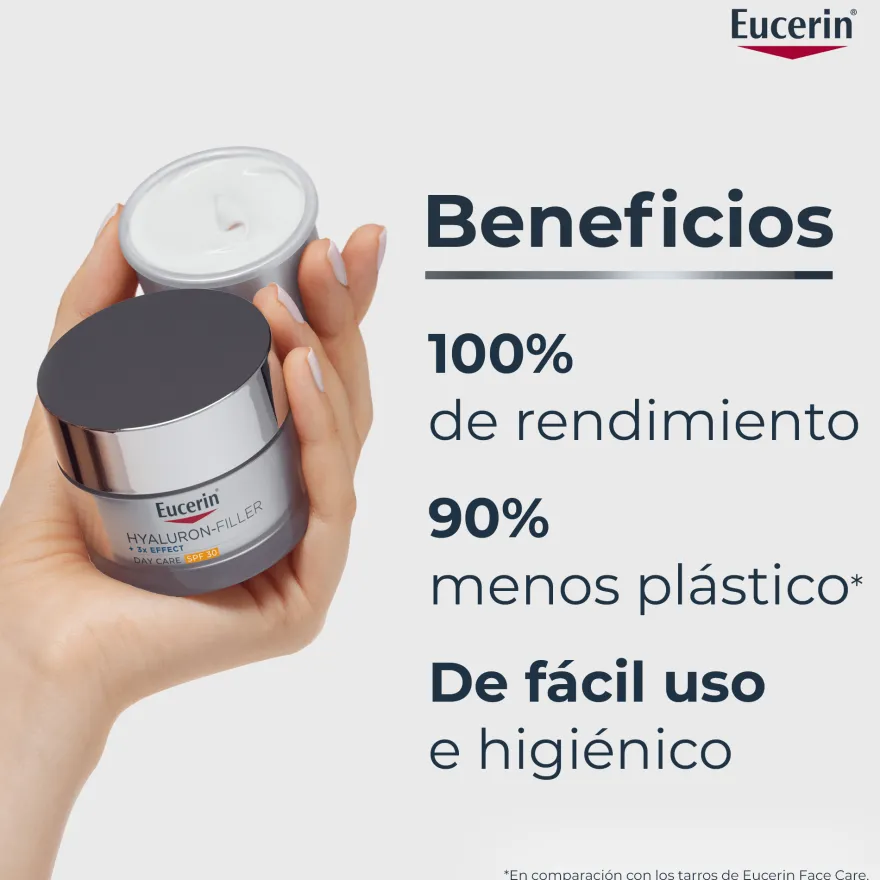 EUCERIN Hyaluron-Filler Día SPF15 Piel Seca Recarga Refill 50ml