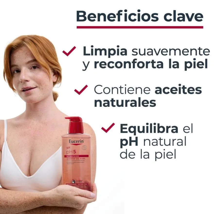 Eucerin Oleogel Ducha Reconfortante 400 ml