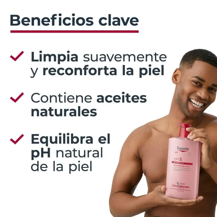 Eucerin Oleogel Ducha Reconfortante 1000 ml