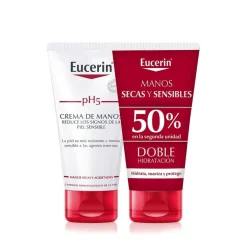 EUCERIN pH5 Crema de Manos Secas y Sensibles DUPLO 2x75ml