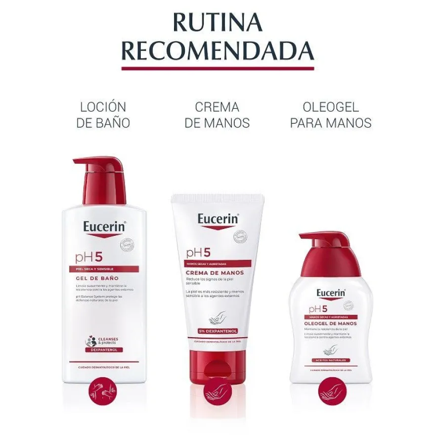EUCERIN pH5 Crema-Gel Ultraligera Piel Seca y Sensible 350ml
