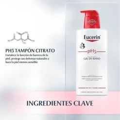 EUCERIN pH5 Gel de Baño Piel Seca y Sensible 400ml PRECIO ESPECIAL