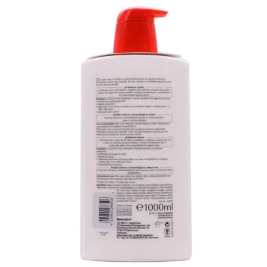 EUCERIN pH5 Gel de Baño Piel Seca y Sensible 1L