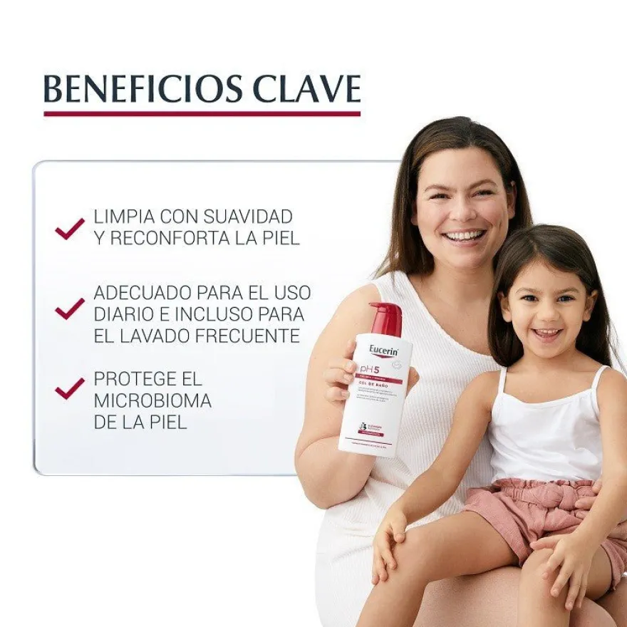 EUCERIN pH5 Gel de Baño Piel Seca y Sensible 400ml