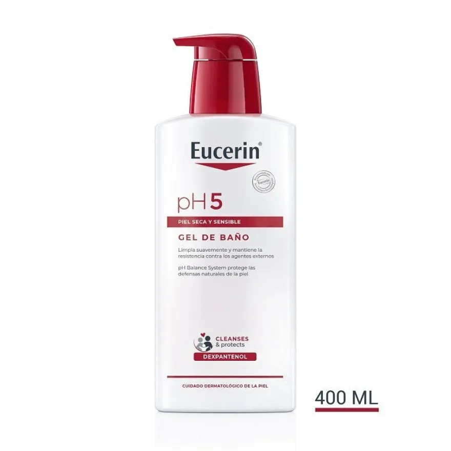 EUCERIN pH5 Gel de Baño Piel Seca y Sensible 400ml