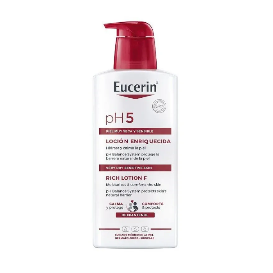 EUCERIN pH5 Loción Enriquecida Piel Sensible Muy Seca 400ml
