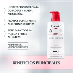 EUCERIN pH5 Loción Hidratante Piel Sensible y Seca 400ml