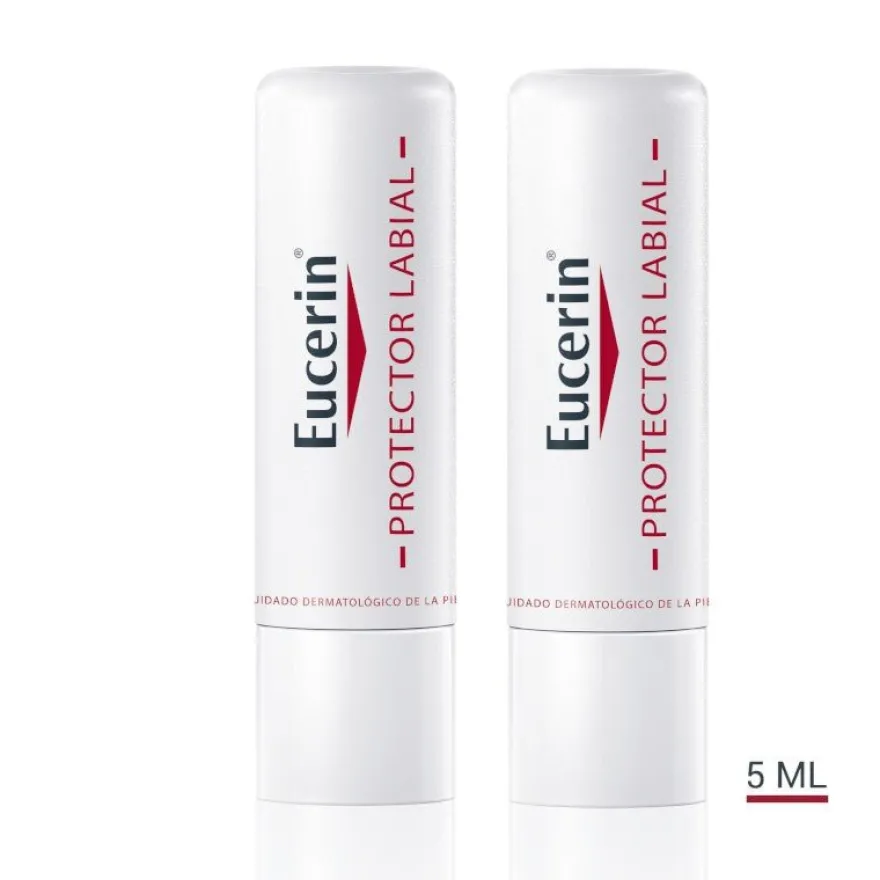 EUCERIN Protector Labial pH5 SPF20 DUPLO 2x5ml