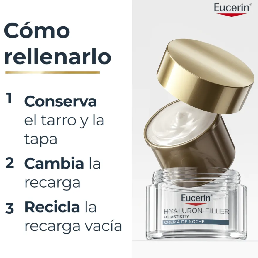 Eucerin Refill Crema de noche Hyaluron Filler Elasticity 50ml