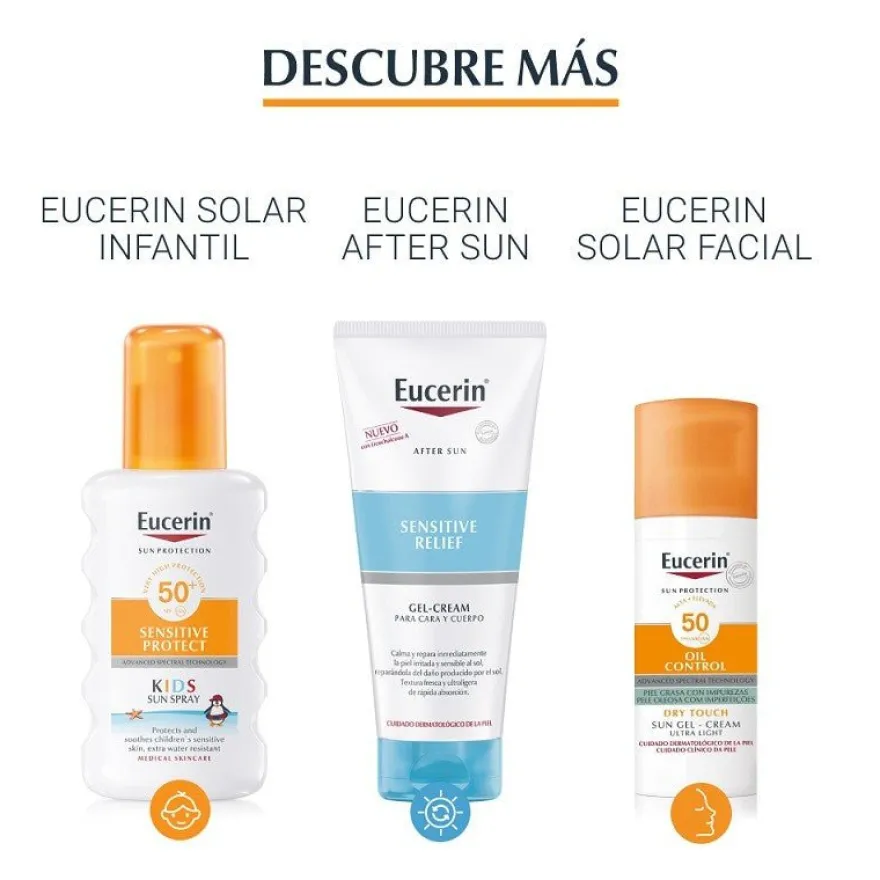 EUCERIN Sensitive Protect Kids Trigger Spray Solar Infantil SPF50+ (250ml) PRECIO ESPECIAL