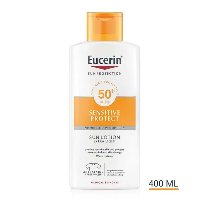 EUCERIN Sun Sensitive Extra Light Loción Ligera Corporal SPF50 400ml