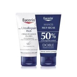EUCERIN Urea Repair Plus Crema de Manos 5% Urea DUPLO 2x75ml