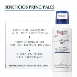 EUCERIN Urea Repair Plus Espuma para Pies 10% Urea 150ml