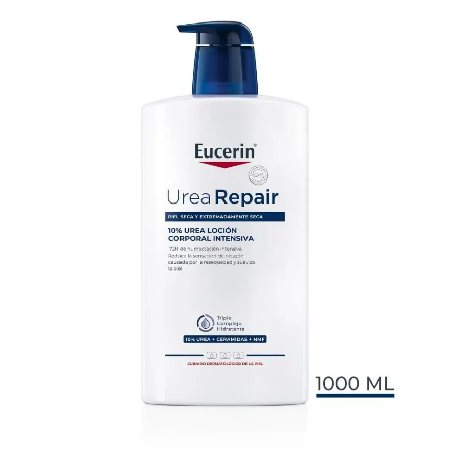 EUCERIN Urea Repair Plus Loción 10% Urea Triplo 3x1000ml