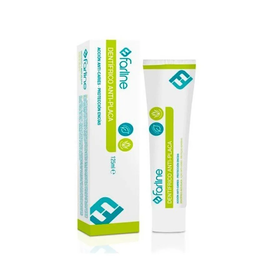 FARLINE Dentífrico Anti-Placa Aloe Vera 125ml