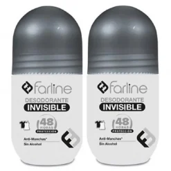 FARLINE Desodorante Invisible Roll-on DUPLO 2x50ml