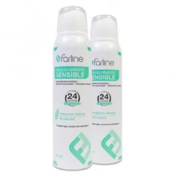 FARLINE Desodorante Spray Sensible DUPLO 2x150ml