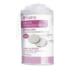 FARLINE Discos Desmaquillantes Ovalados 40uds