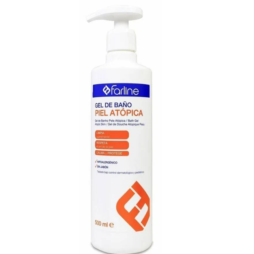 FARLINE Gel de Baño Piel Atópica 500ml